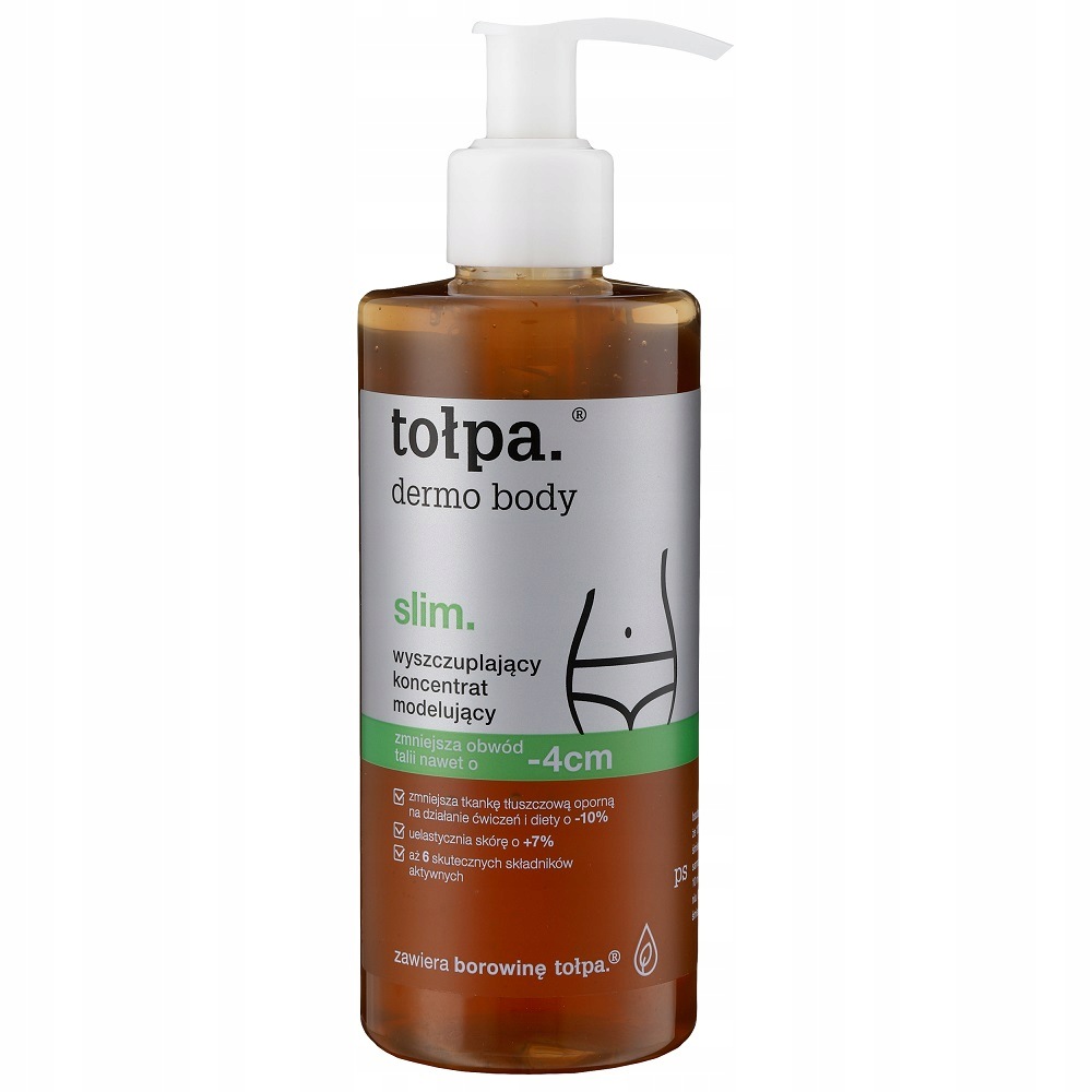 Zeštíhlující Dermo Body Slim modelující koncentrát Tołpa 250 ml na tělo