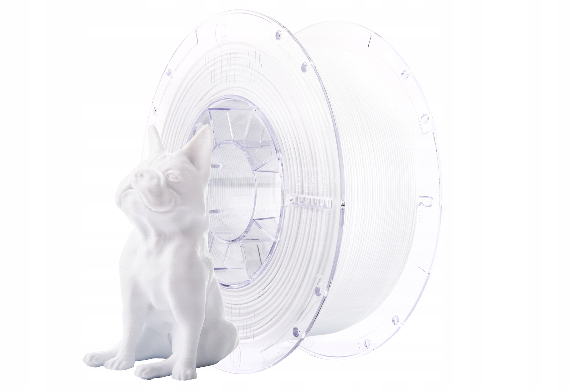 Filament PLA PRINT-ME Polar White 250g i GRATIS