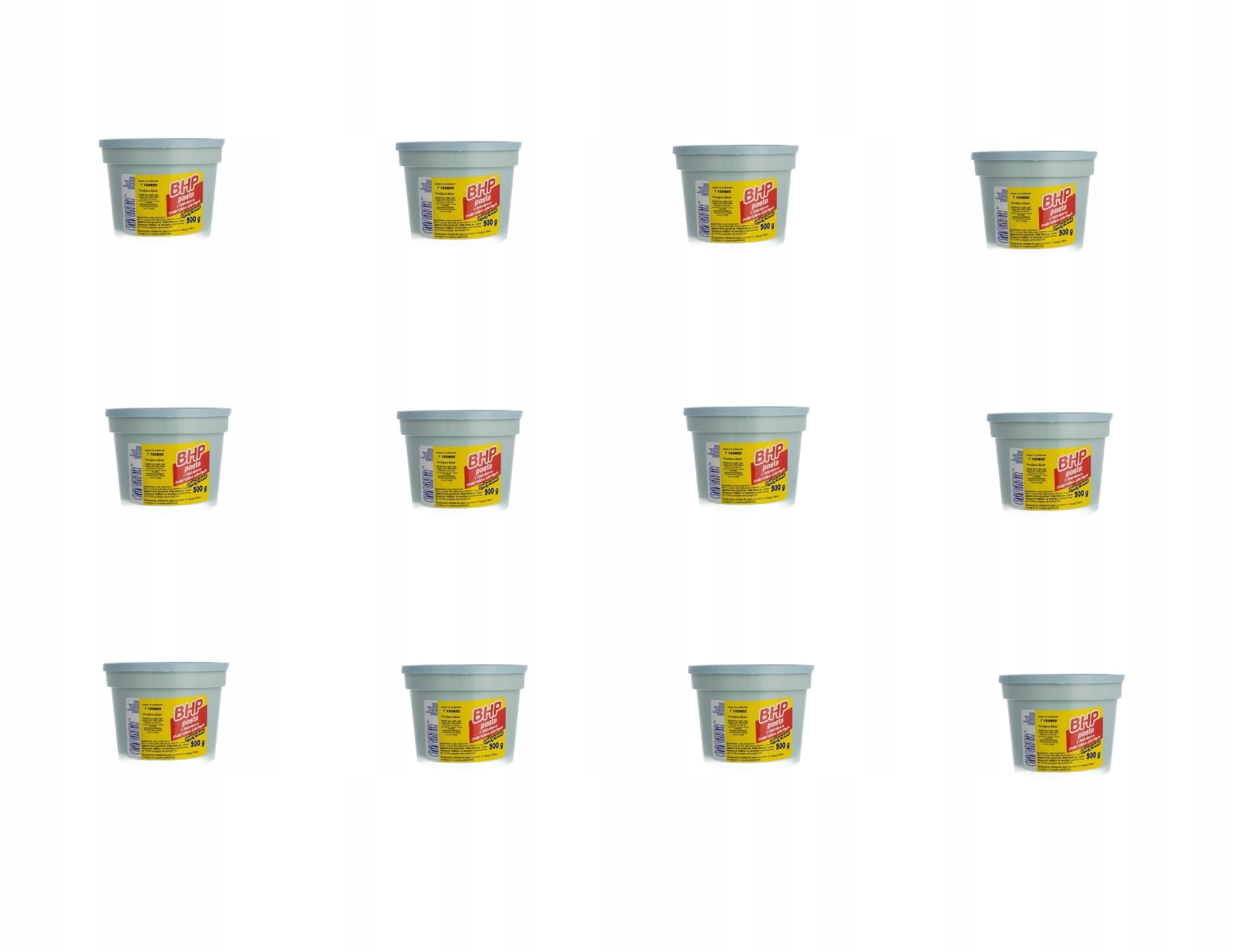 Pasta Bhp do mycia mydlano-piaskowa do rąk ze ścierniwem cytrynowa 500G