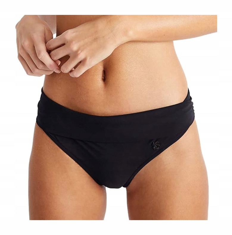 Spodní Díl Bikin Banana Moon Black Praxa S Řasením A Zavinováním, Černá 38