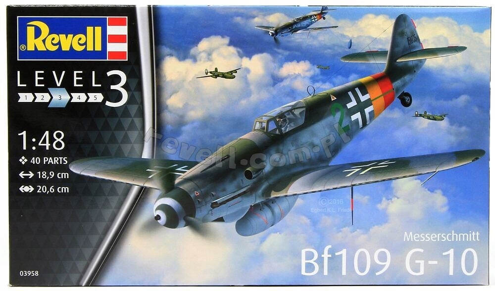 Messerschmitt Bf 109 G-10 /1:48/ Revell 03958