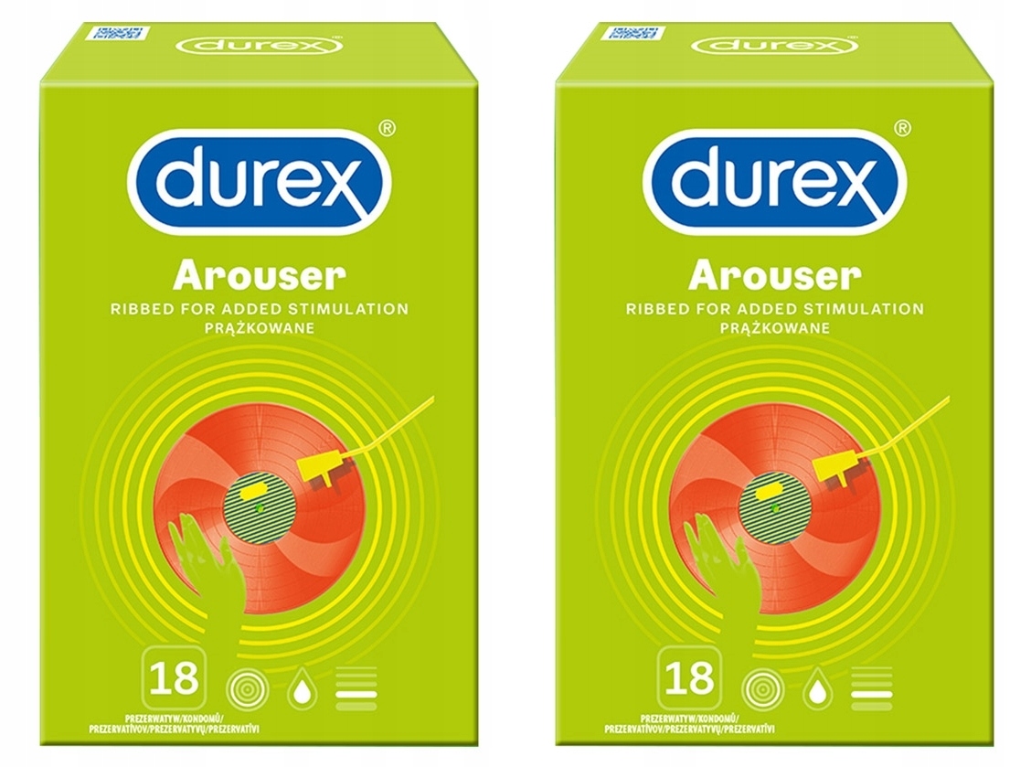 

Prezerwatywy Durex Arouser Prążkowane 36 Sztuk