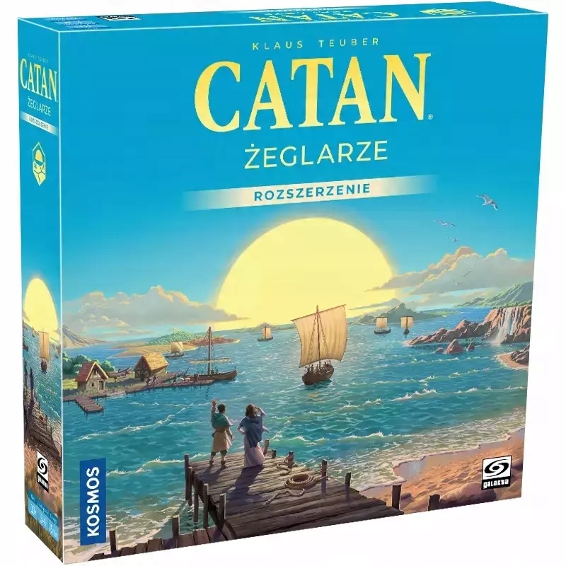 Gra planszowa Catan: Żeglarze Nowa Edycja Galakta