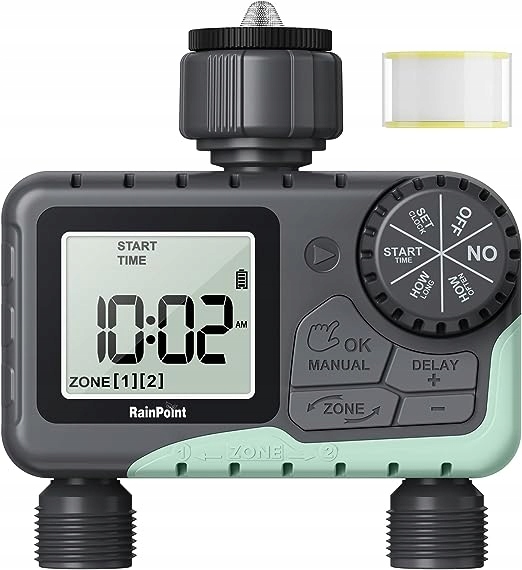 Digitálny Časovač Zavlažovača Záhradnej Hadice Zavlažovací Systém Rainpoint ITV205