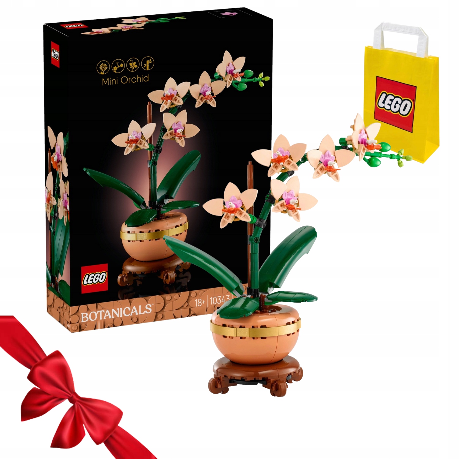 Zestaw Klocków Lego Botanicals 10343 Mała Orchidea