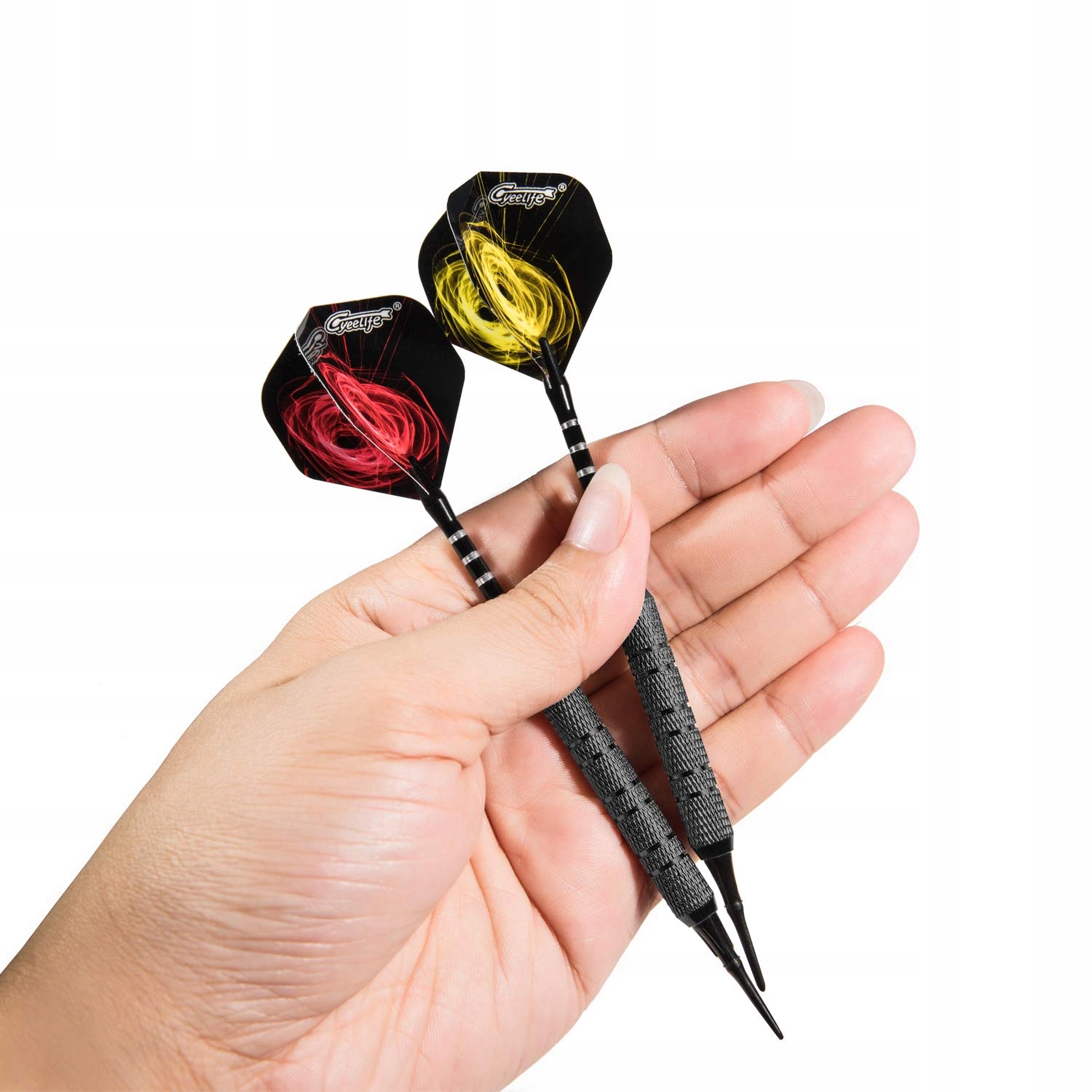 CYEELIFE Zestaw 12 Rzutków Soft 18g Aluminiowe Trzonki Groty — miniatura 2