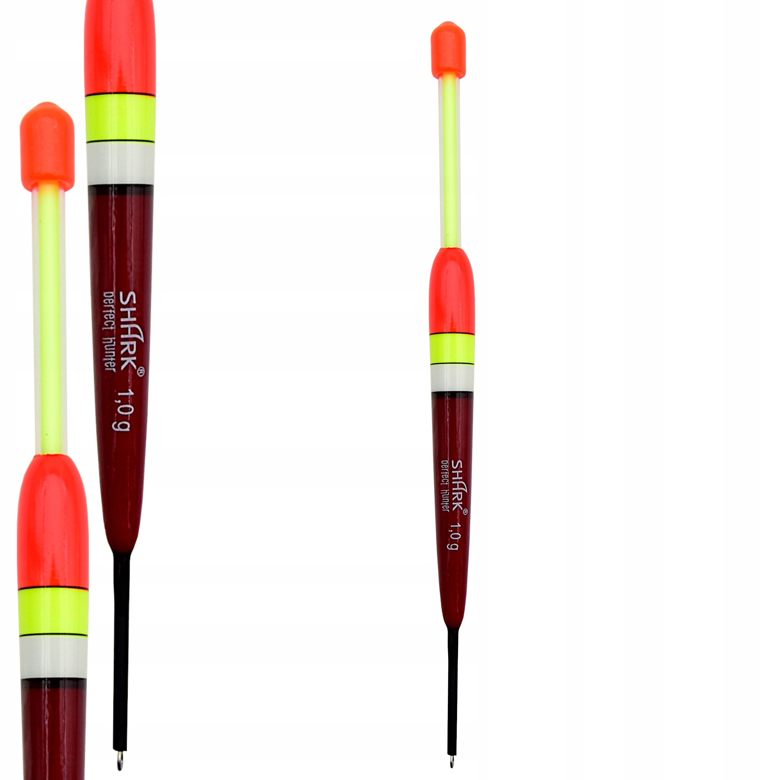 Spławik Przelotowy z Balsy Shark 1,0 g/14,5 cm gniazdo na nasadkę świecącą