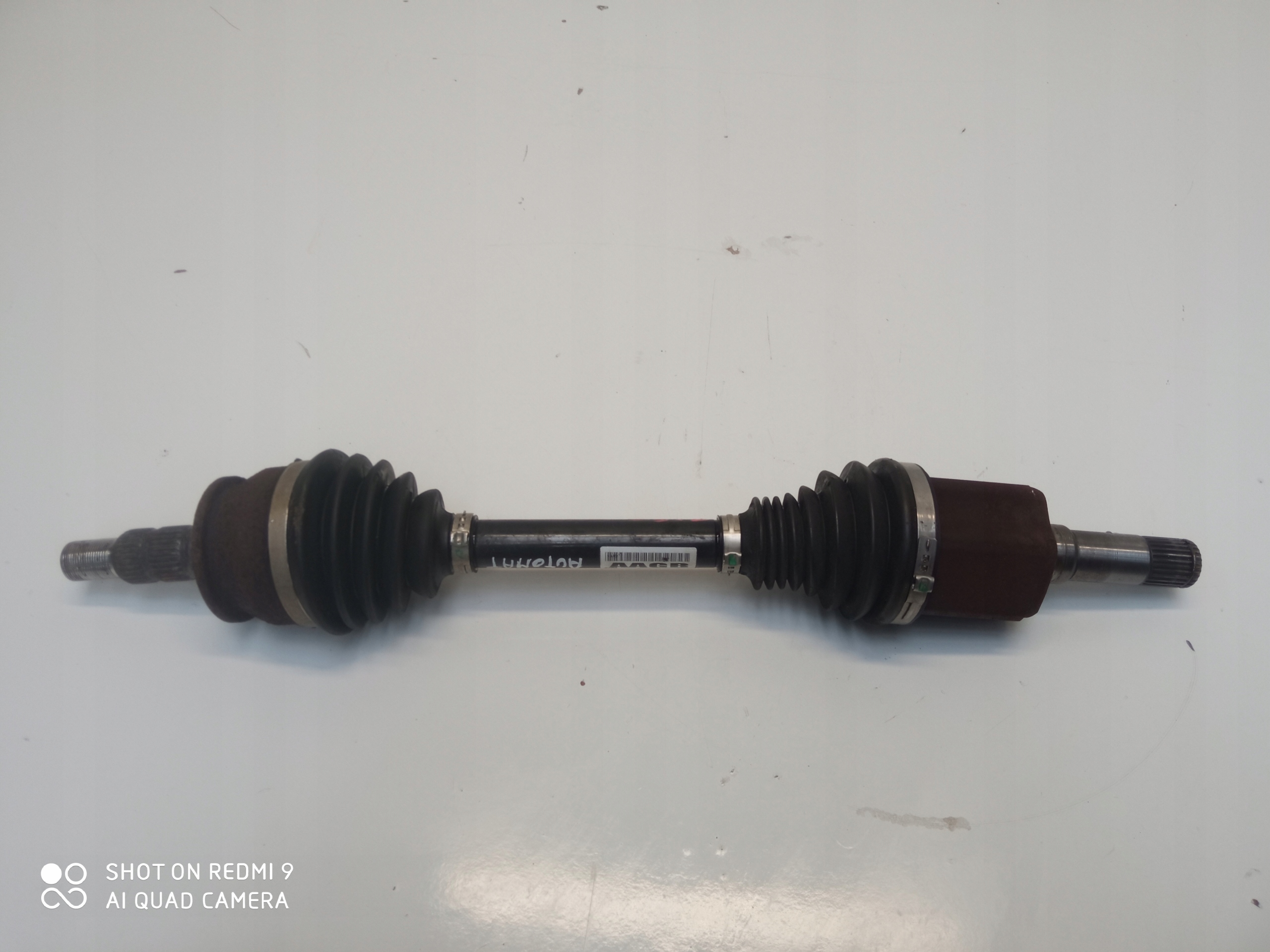 OPEL ZAFIRA semi-axis left B20DTH AUTOMAT 13335157