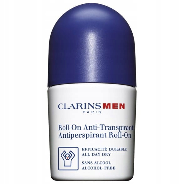 Clarins Men Antiperspirant Roll-On deodorant bez alkoholu 50 ml
