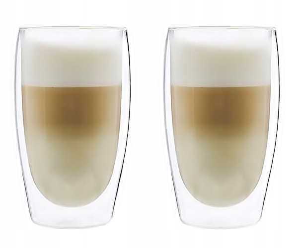 

Szklanki termiczne do kawy Latte 350ml Kpl 2 Szt