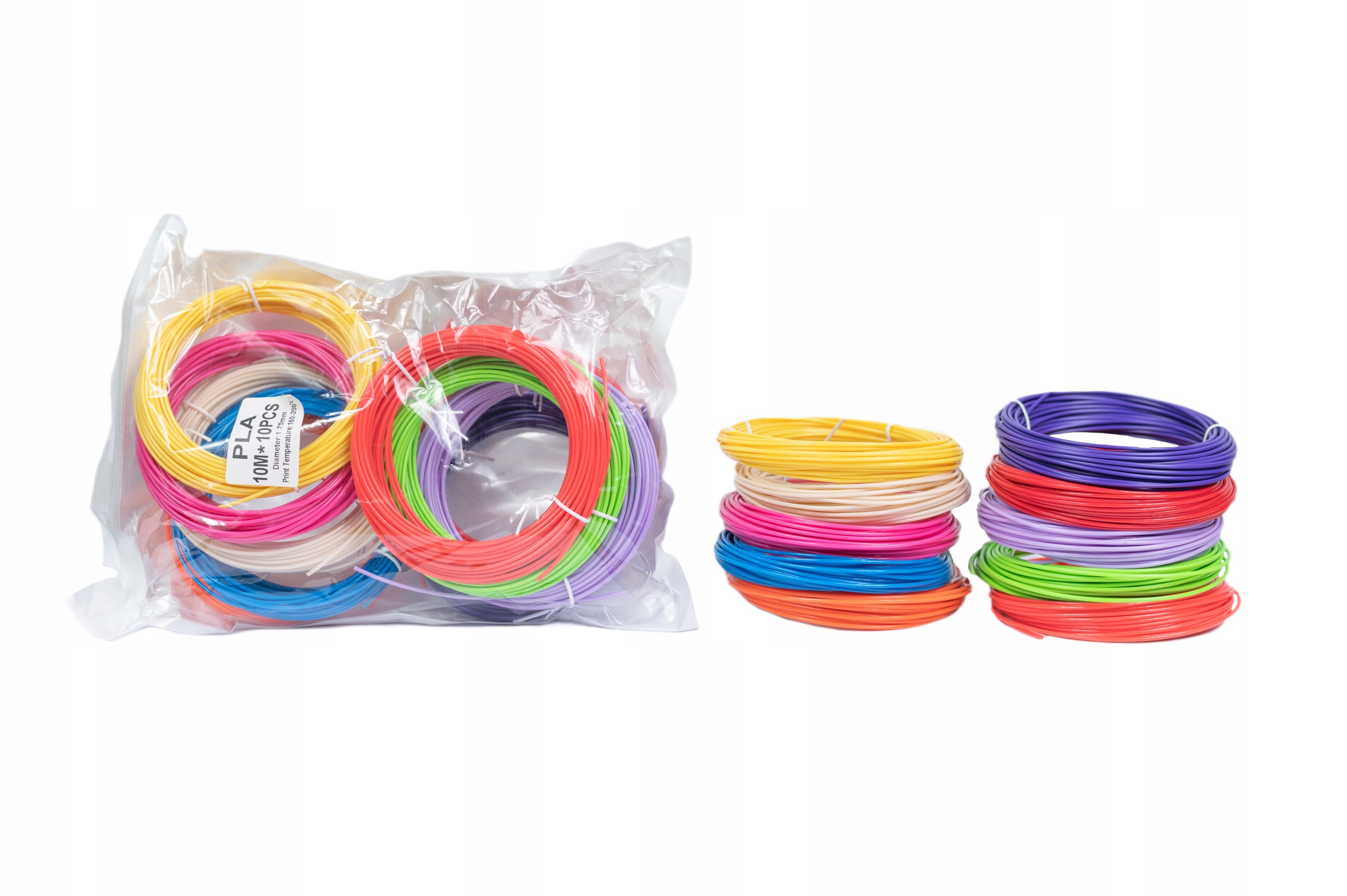 WKŁAD do długopisu3D dla Dziecka KOLORY 100 METRÓW Marka PD