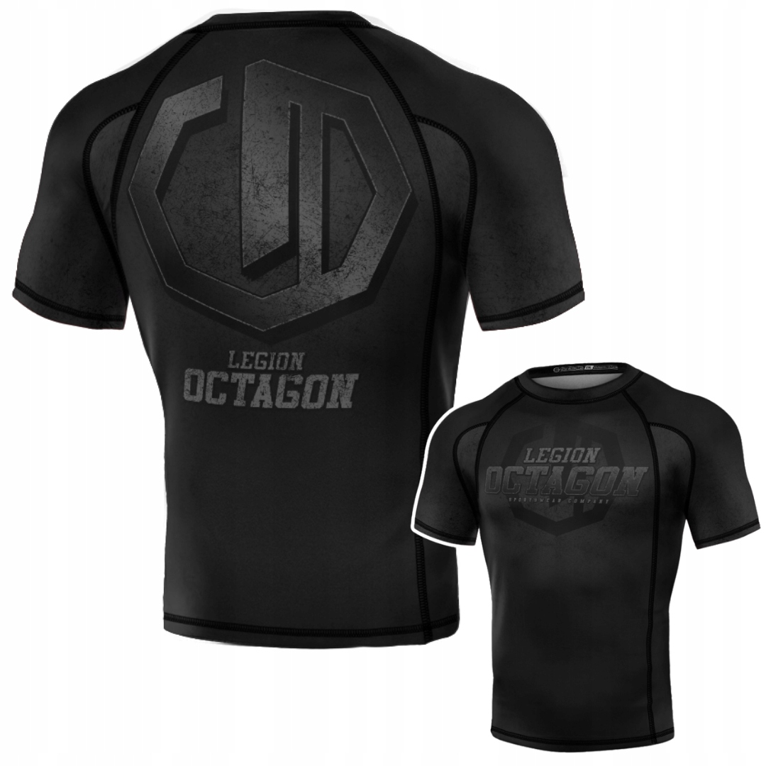 Rashguard męski z krótkim rękawem Octagon Legion Conquest r. M