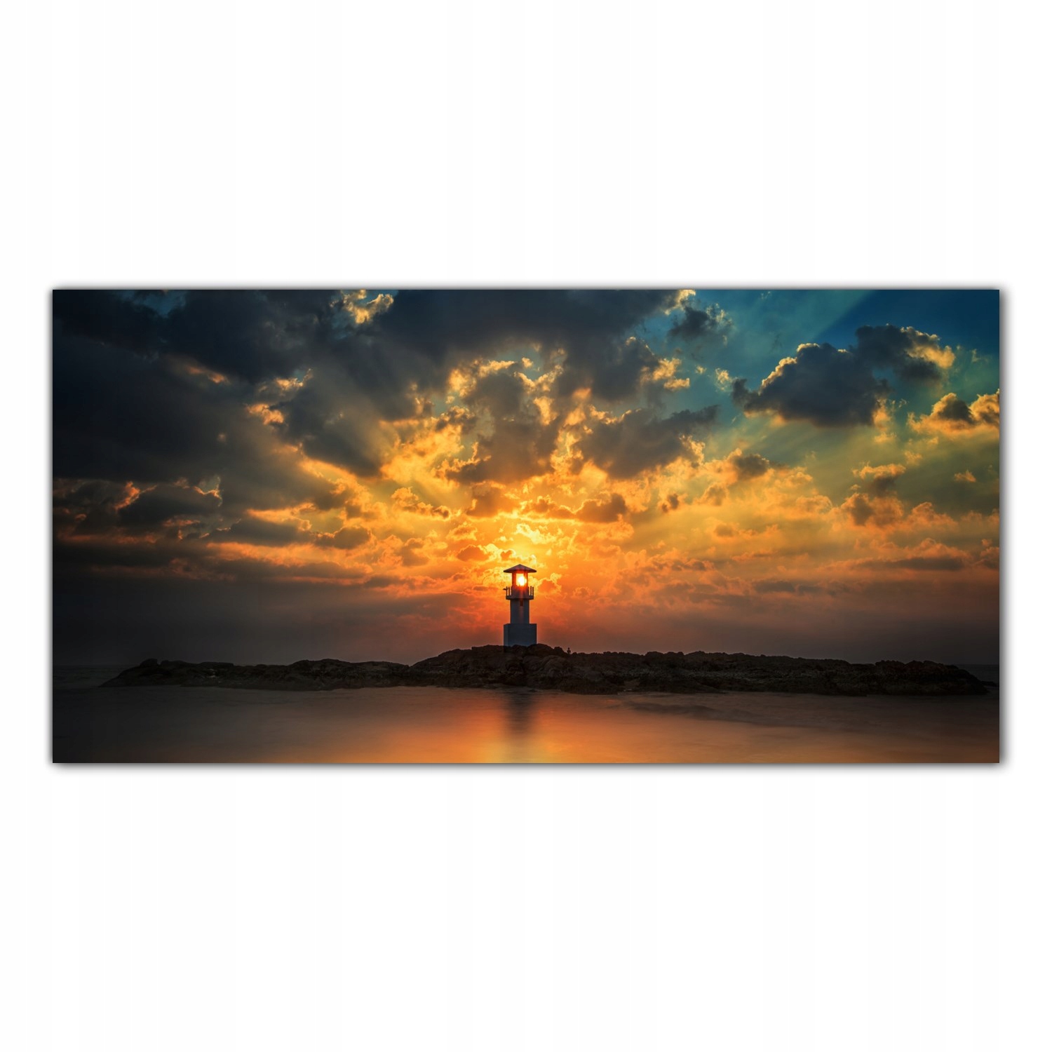 

Obraz na szkle Foto Latarnia Morska Morze 100x50