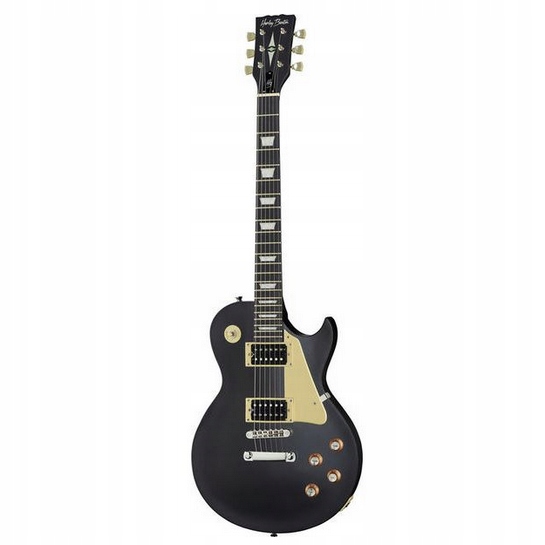 Elektrická kytara Harley Benton SC-400 Sbk Classic Series Les Paul Černá