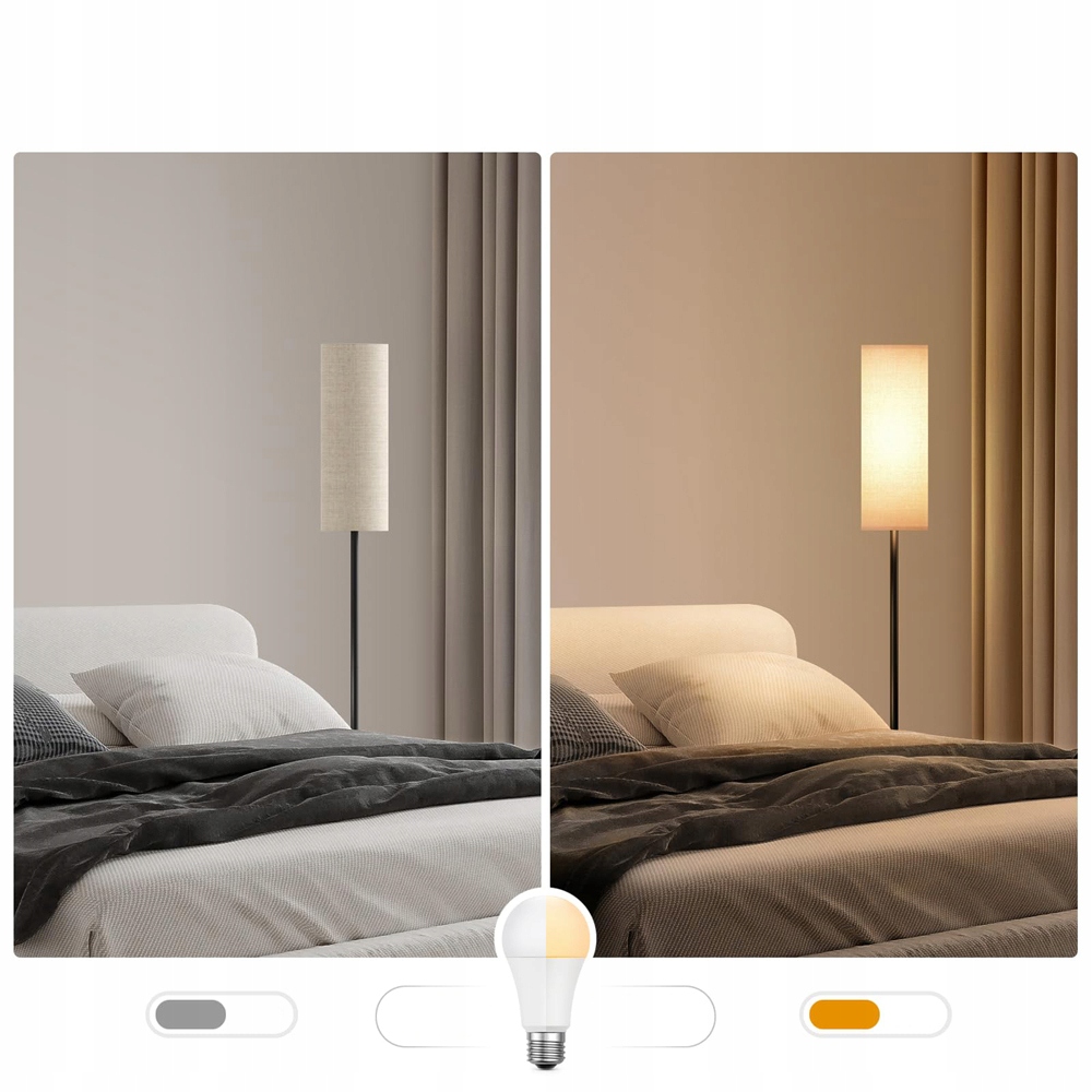 NOWOCZESNA LAMPA STOJĄCA PODŁOGOWA LNIANY ABAŻUR Z ŻARÓWKĘ E27 164CM Długość/wysokość 164 cm