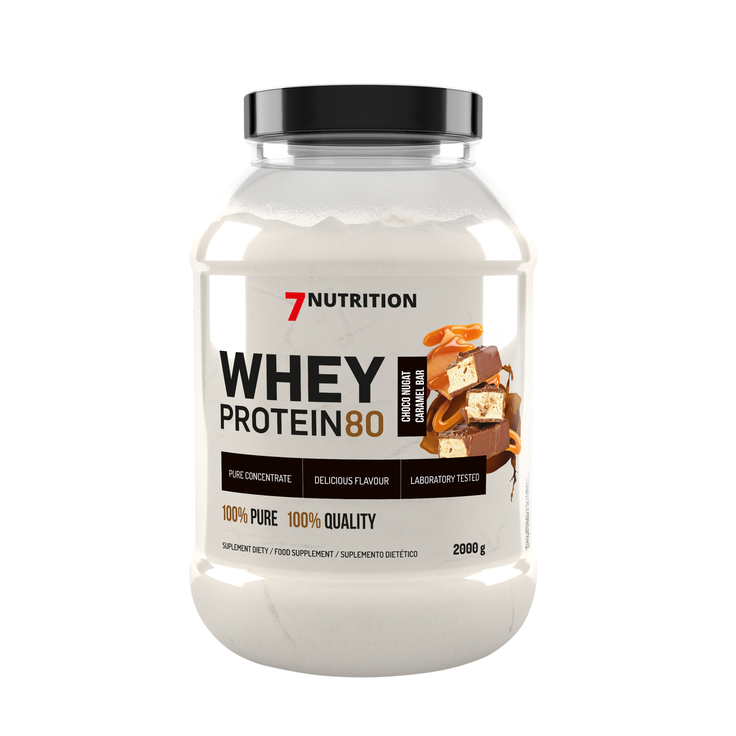 7NUTRITION Whey Protein 80 2000 g Wpc Protein