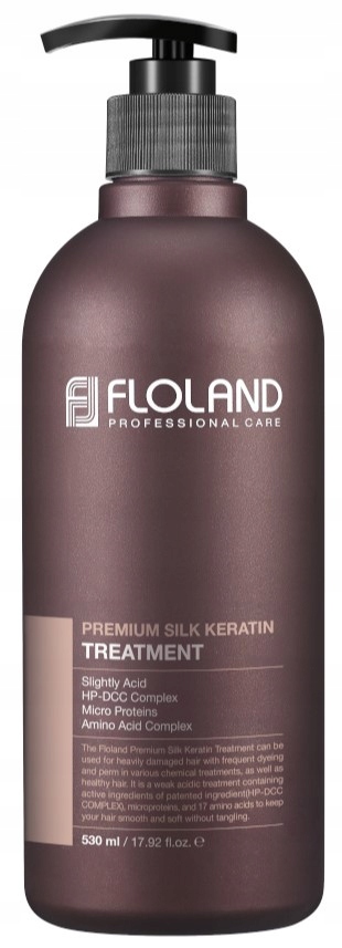 Fioland Premium Silk Keratin Treatment keratinový kondicionér na vlasy 530 ml