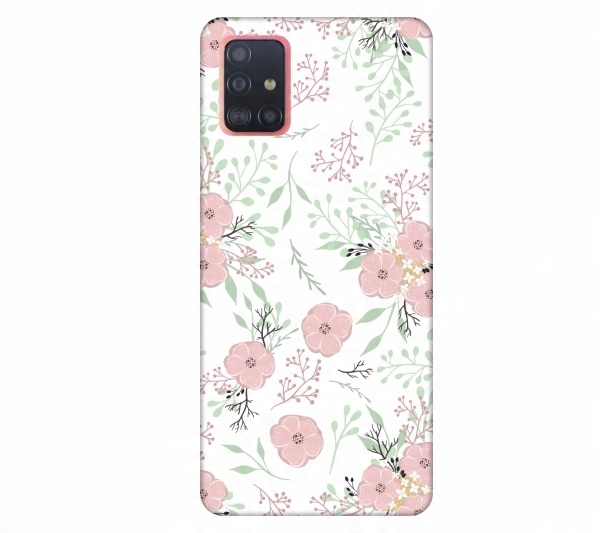

Etui pokrowiec do Samsung Galaxy A51 Floral kwiaty