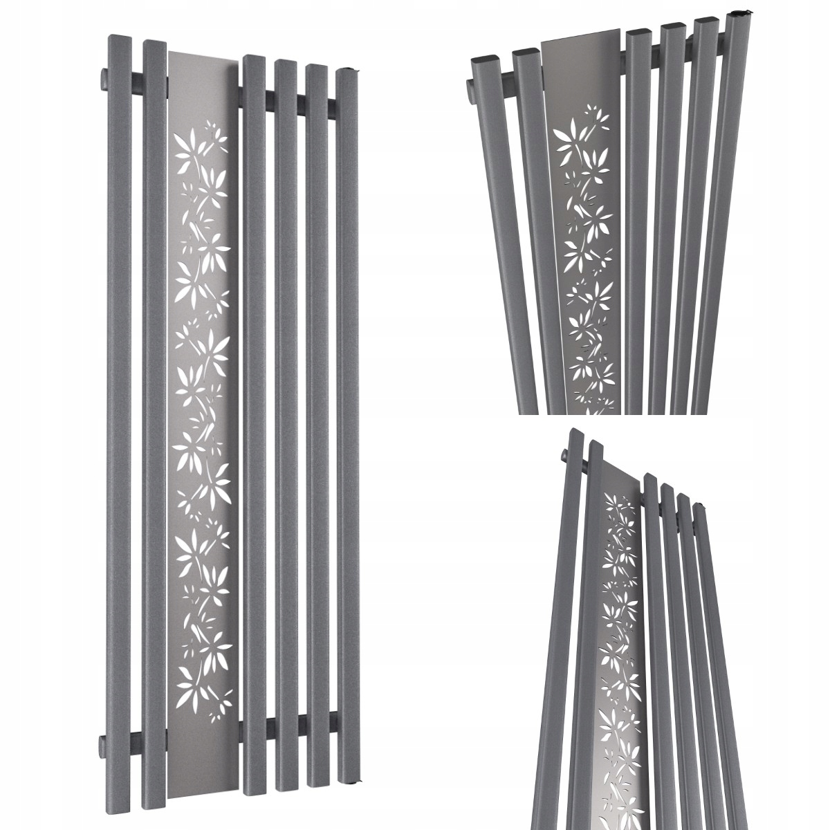 Dekorativní Radiátor Flower 1800/600 Antracit