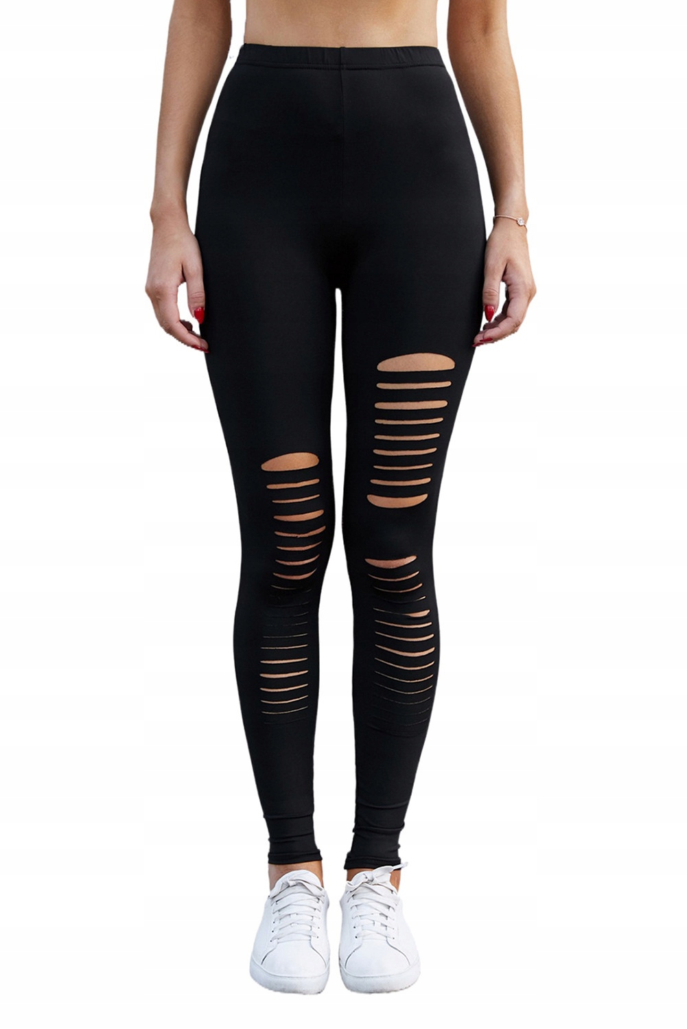 

Legginsy Rozcięcia Z Dziurami Leginsy Rurki S