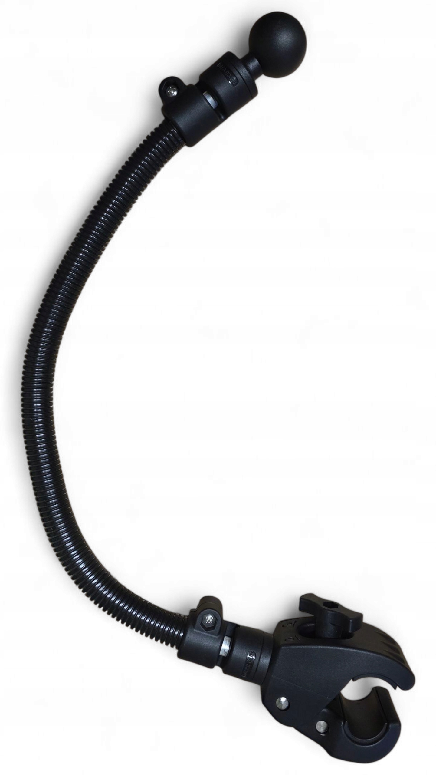 Elastické Rameno 60 cm Odolné S Svorkou A Guľou 1,5" Q-ergo