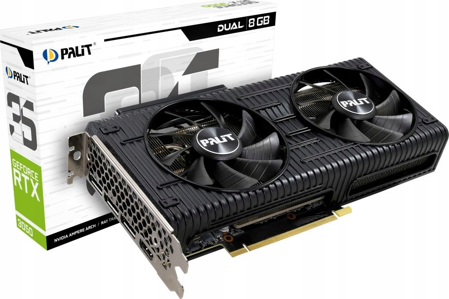 Palit Rtx 3050 Dual 8GB GDDR6 128bit 3DP Hdmi
