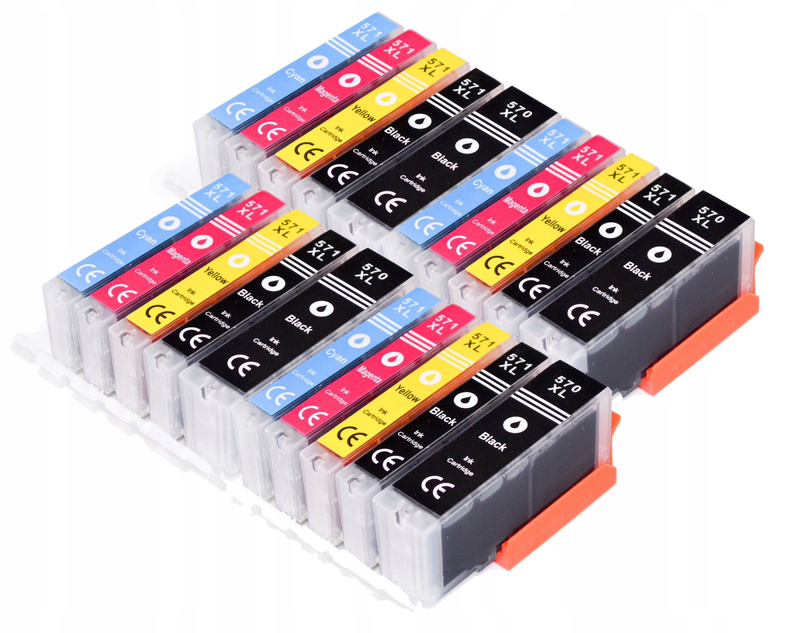 

20x Tusz do Canon Pixma TS5055 TS6000 MG5750 XL