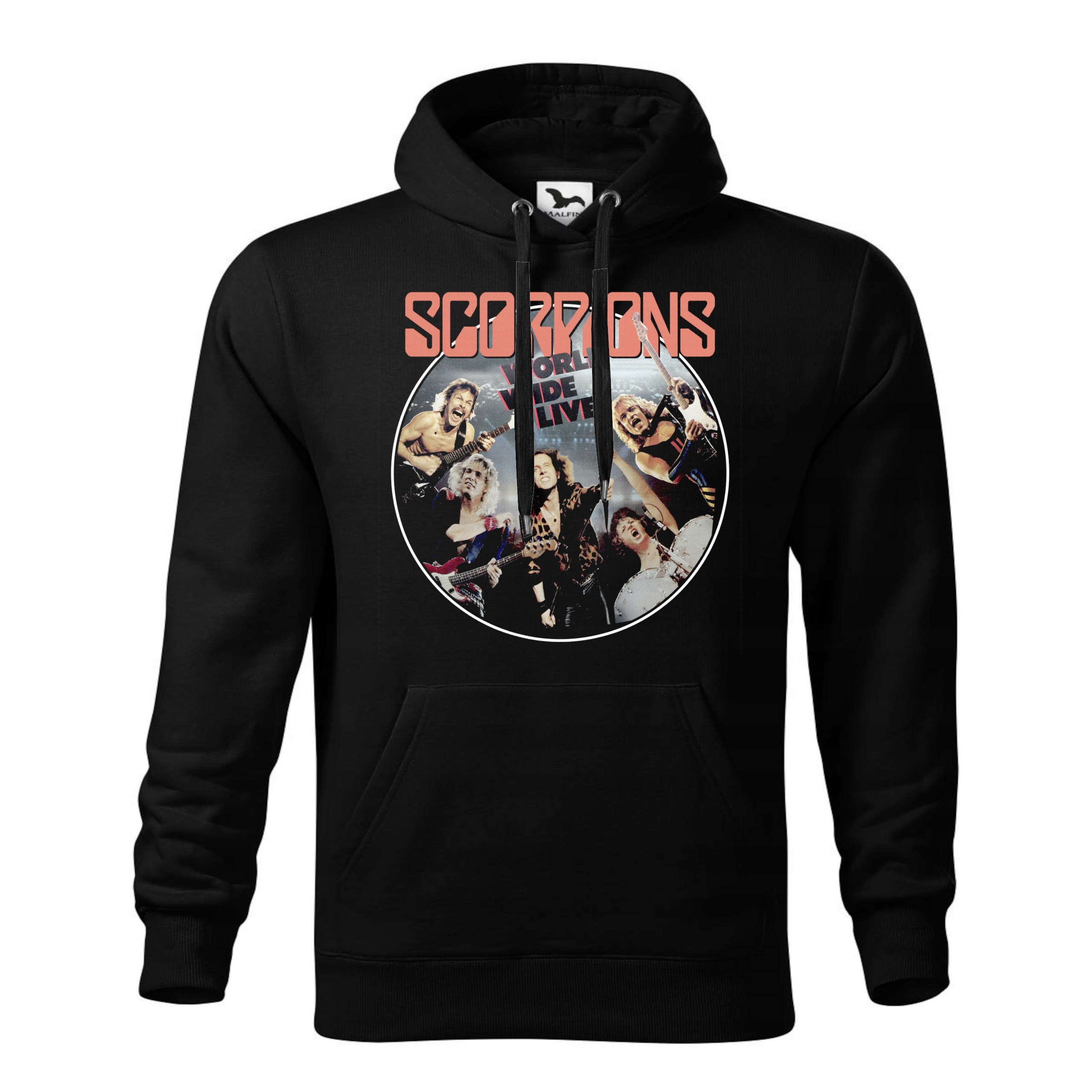 Bluza Scorpions Męska Blackout Z Kapturem L
