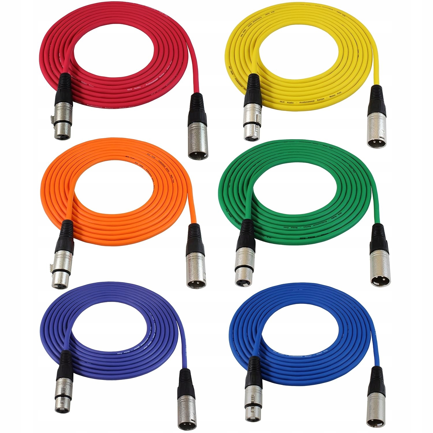 Audio kabely 7,5 m Xlr F Xlr M