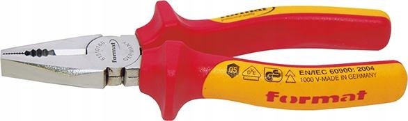 Format 51510180 Univerzální kleště DIN5244 Vde 180 mm izolované 1000 V