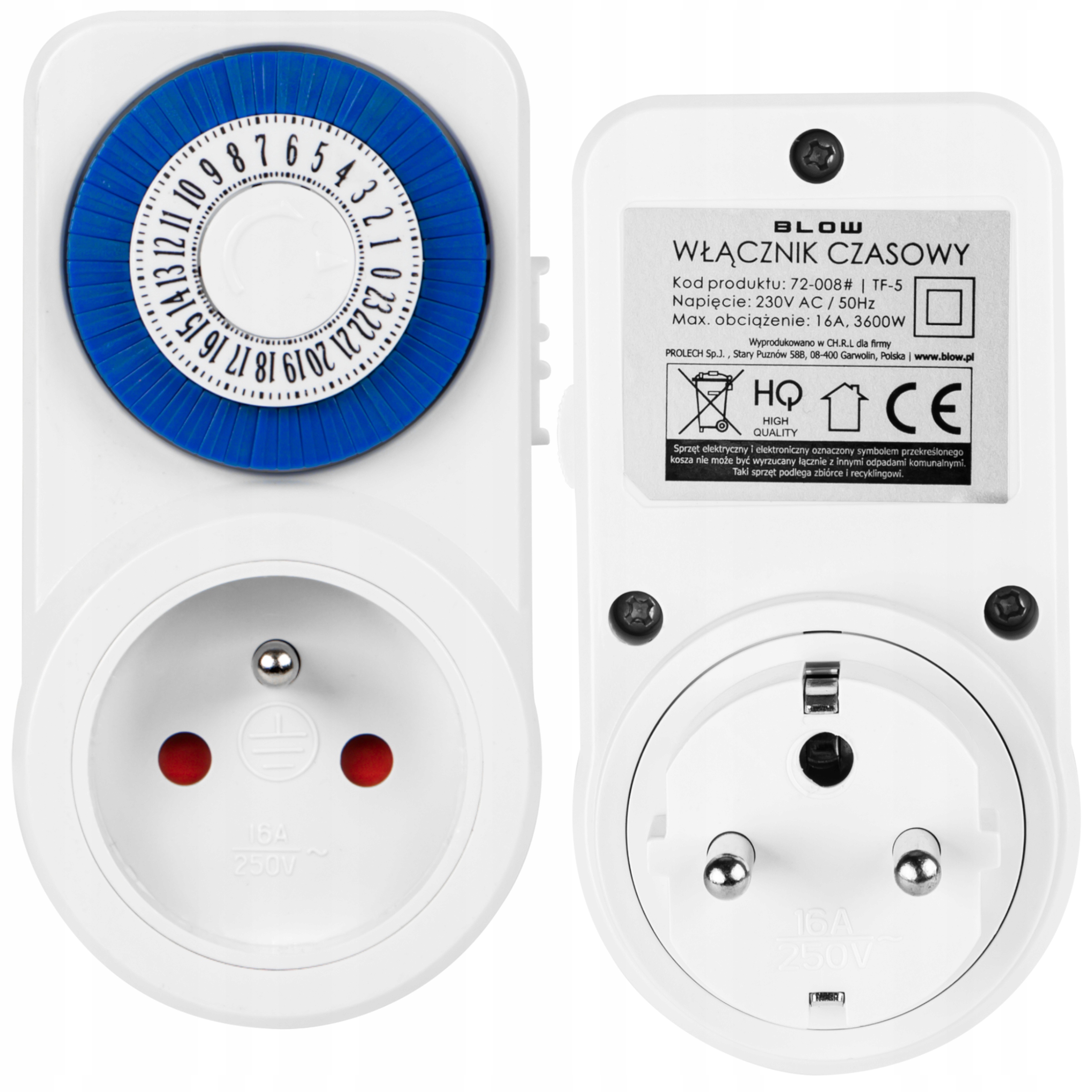 

Programator czasowy Blow Timer włącznik wyłącznik