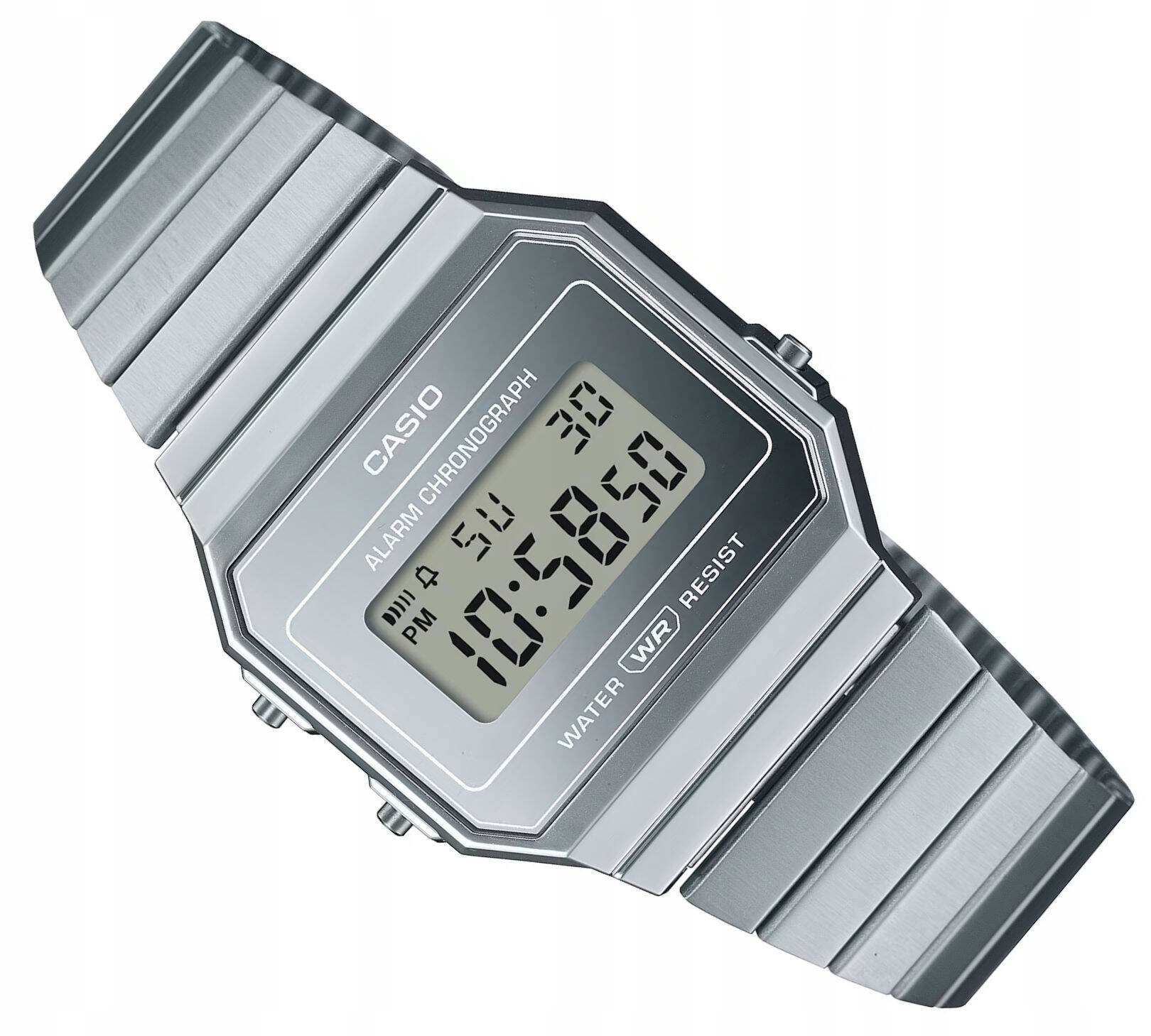 Klasické Stříbrné Retro Hodinky Casio A700WEV -7AEF Vintage Slim
