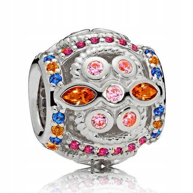 Stříbrný přívěsek Ag925 rhodiovaný barevný IM0780123CH