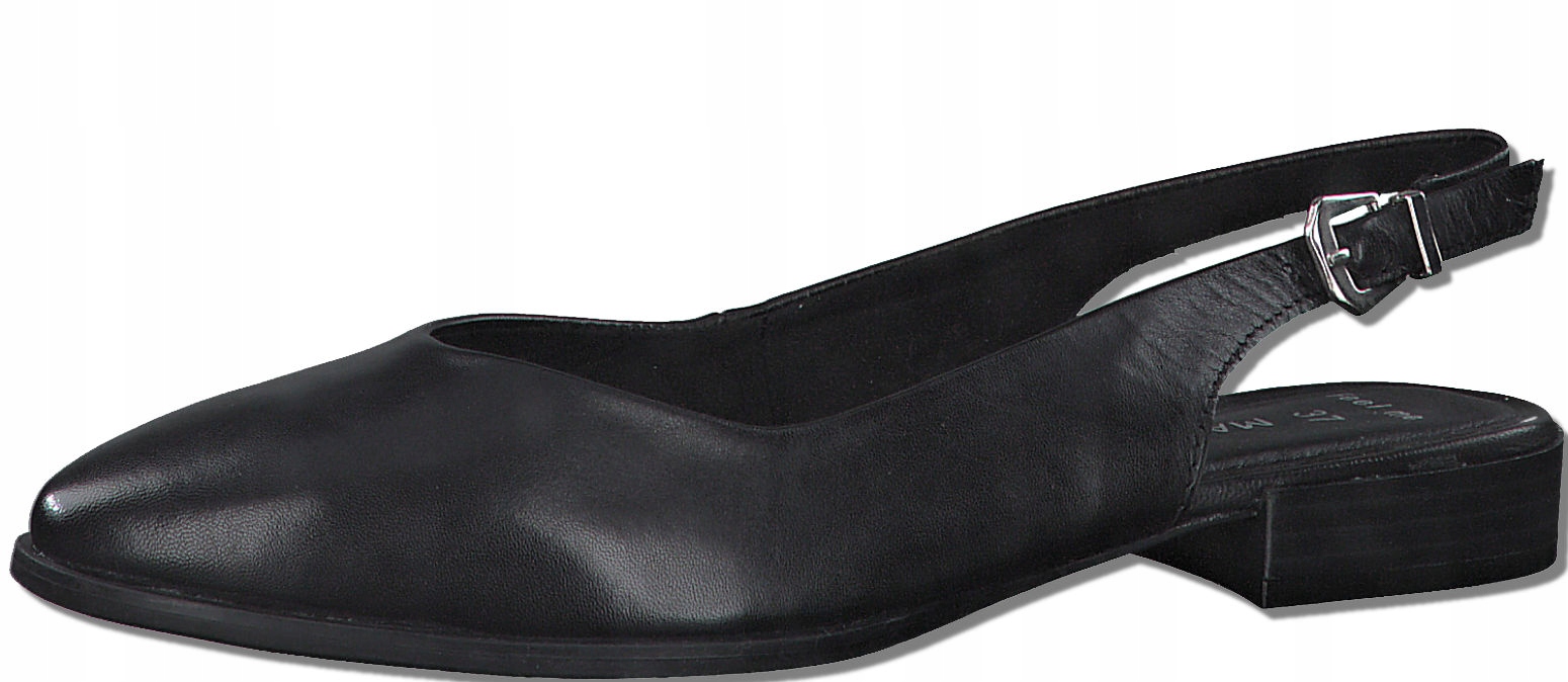 Czarne balerinki z odkrytą piętą Marco Tozzi r40 Marka Marco Tozzi