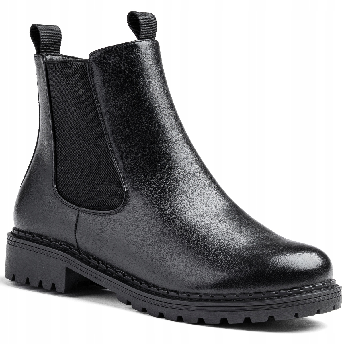 Dámské kotníkové boty zimní chelsea boots traperky Zateplené pohodlné Wojtyłko 38