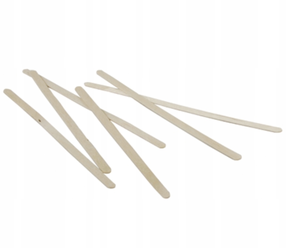 MIESZADEŁKA drewniane do KAWY 14cm PURE 1000 szt