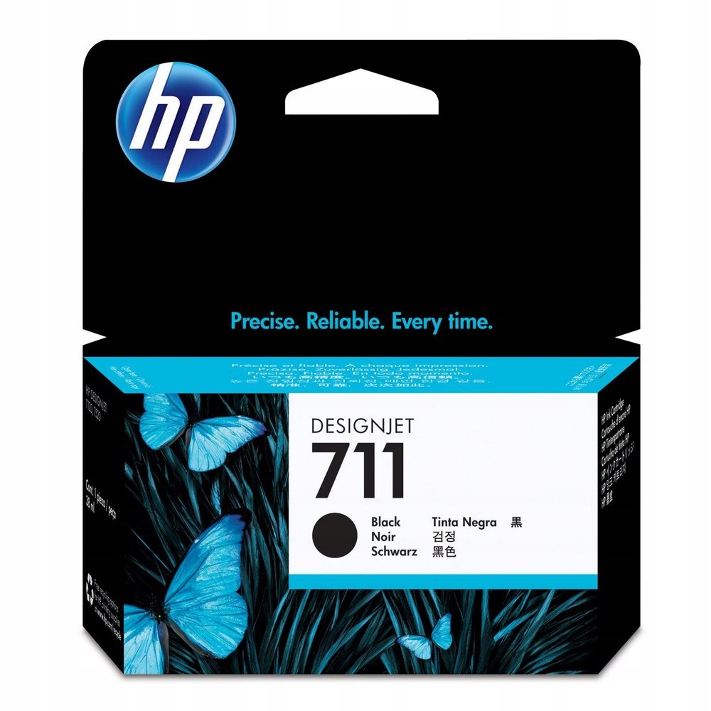Hp inkoustová kazeta 711 černá CZ129A originál