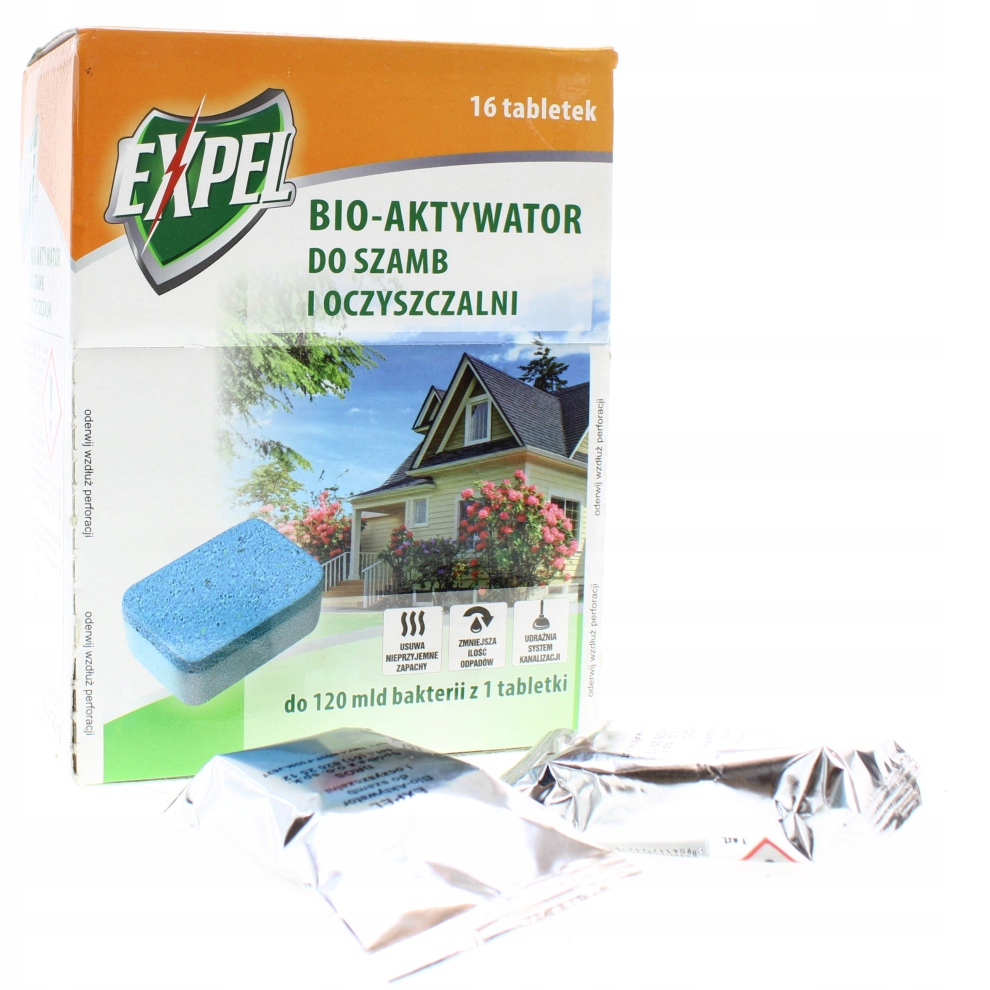 

Expel Bio-aktywator Do Szamb I Oczyszczalni 16SZT.