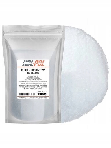 Levně Xylitol Finský 1kg Cukr březový přírodní náhrada cukru Kol-Pol