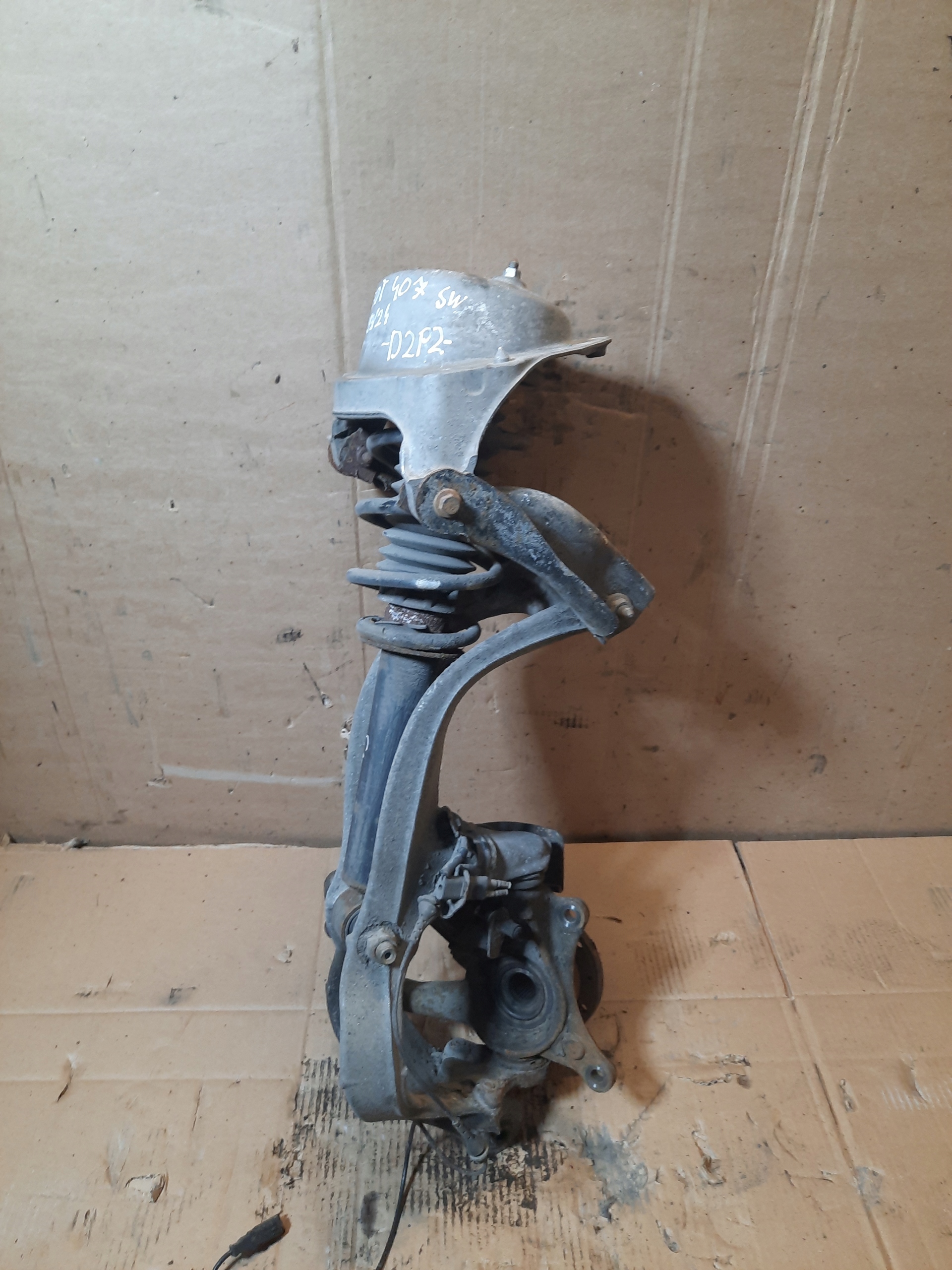 shock absorber McPherson swing left front PEUGEOT 407 1.8B 85KW