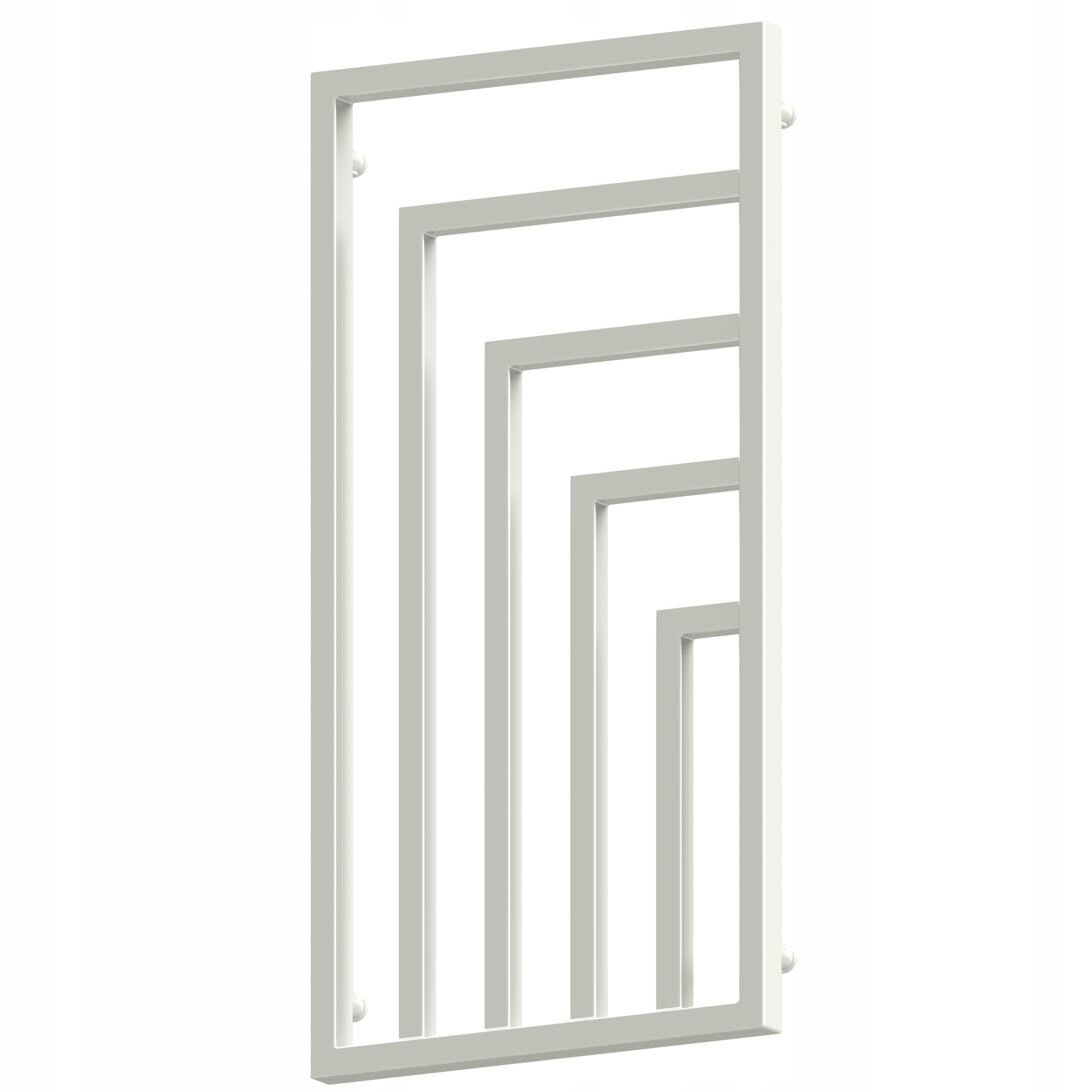 Koupelnový Radiátor Kate Light H1050 L530 Bílý