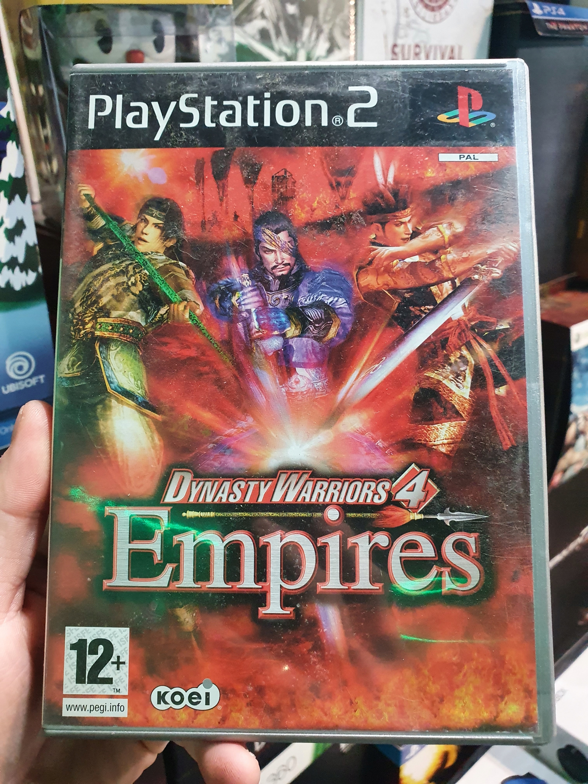 DYNASTY WARRIORS 4 EMPIRES PS2 3xA KOMPLET Platforma Sony PlayStation 2 (PS2)