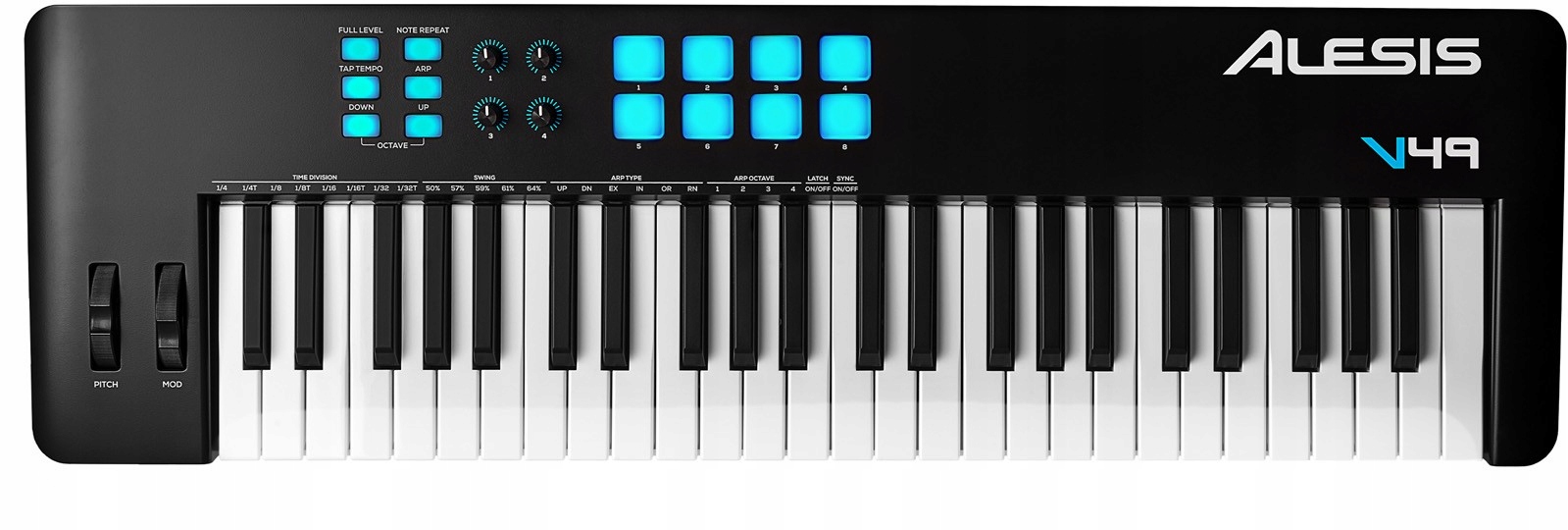 Nowość Klawiatura Sterująca Alesis V49MKII EAN (GTIN) 0694318025529