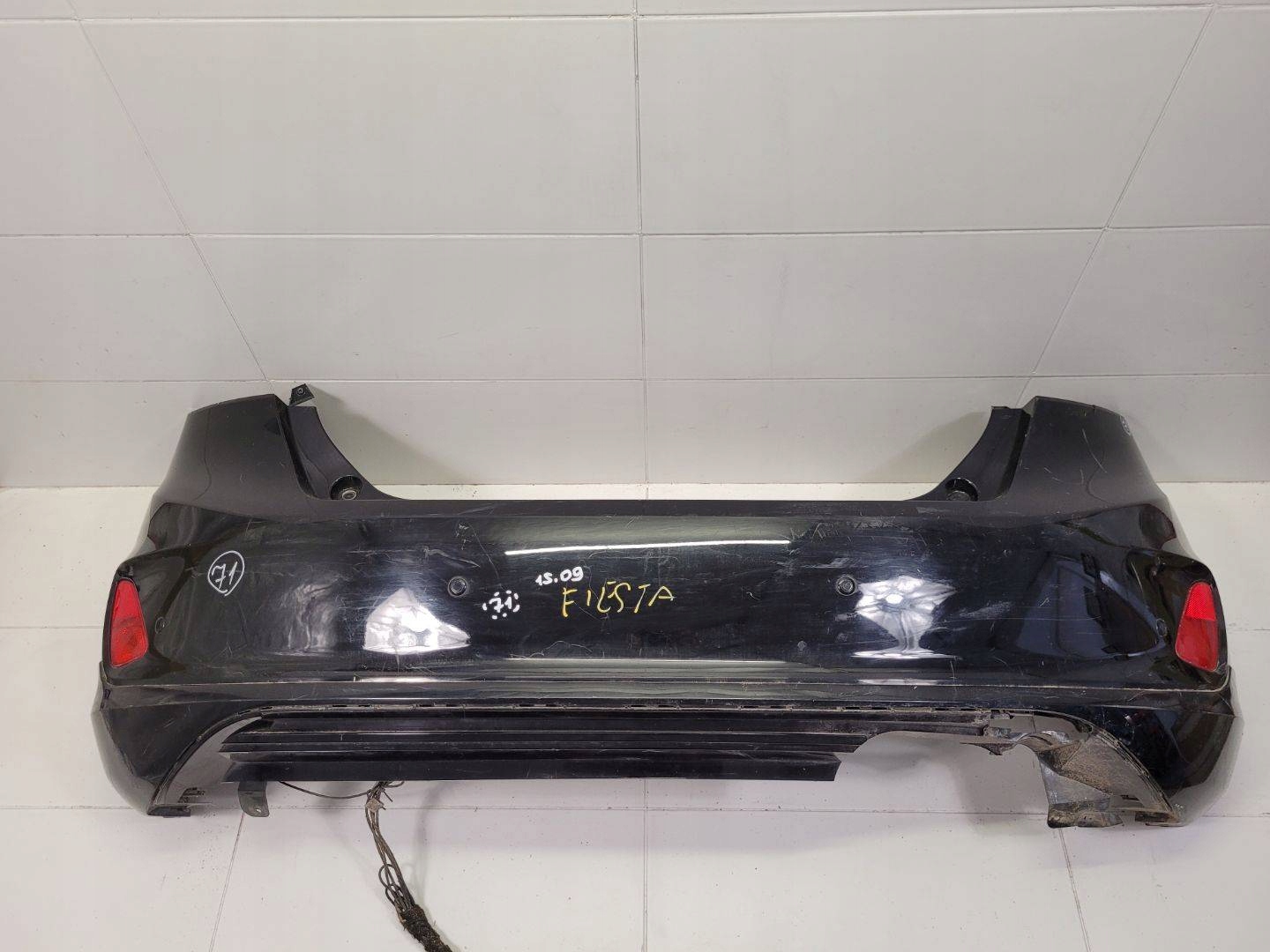 bumper rear Ford Fiesta 7 2019 H1BB-17906-A1