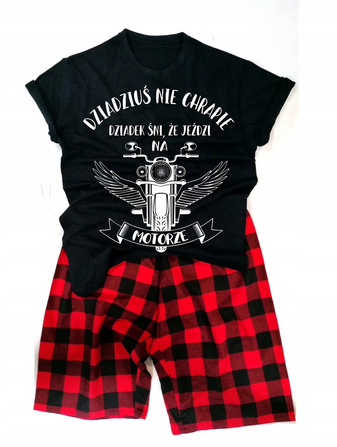 Pánské Bavlněné Pyžamo S Dárek Ke Dni Prarodičů