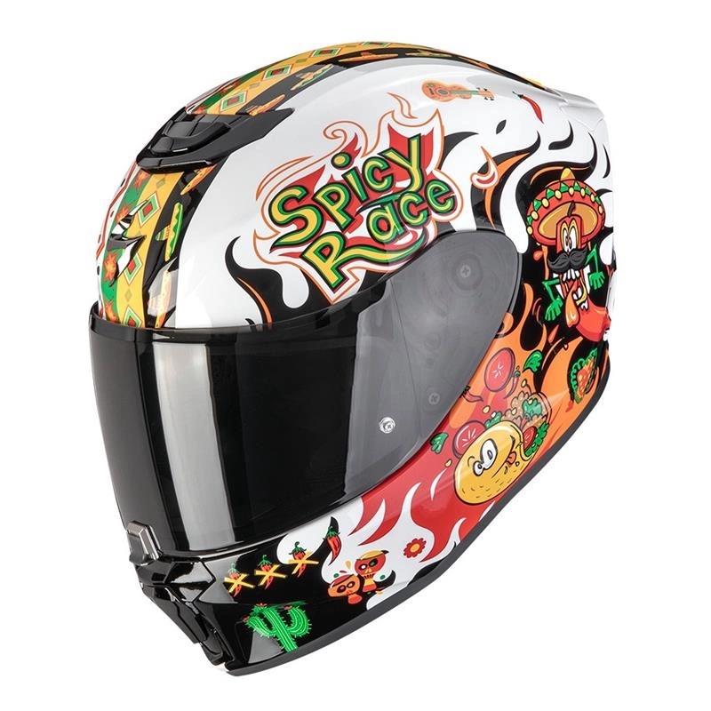 Detská prilba Scorpion Exo-jnr Yucatan White/orange/black Darčeky