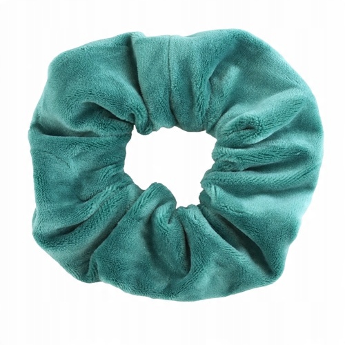 

Gumka do włosów duża Scrunchie Zielona