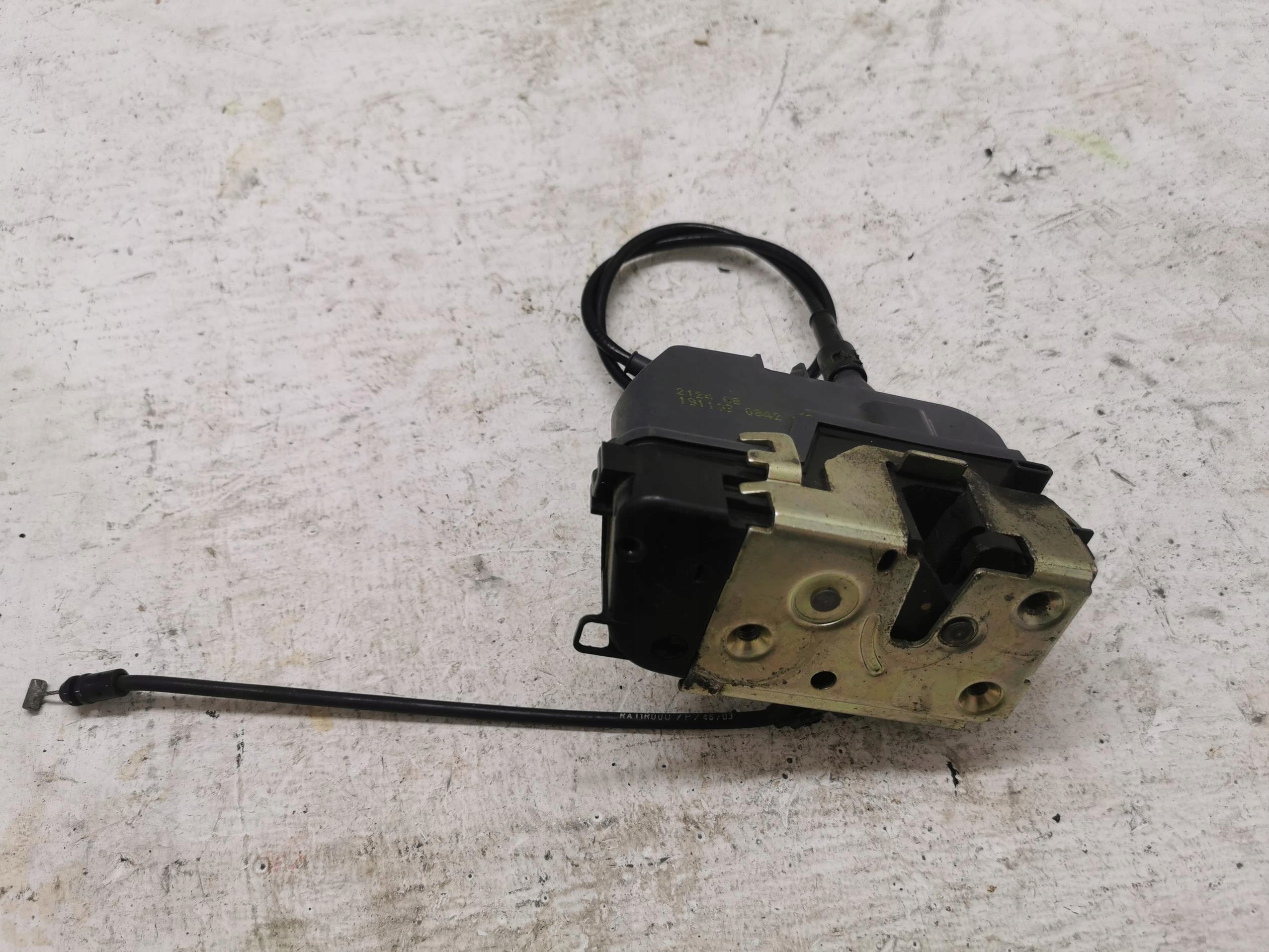 lock door left rear part RENAULT MEGANE II 6 PIN