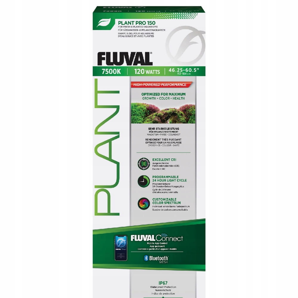 Levně Fluval Plant Pro 4.0 Led 120W Bluetooth nosník pro akvárium 117,5-153,7 cm