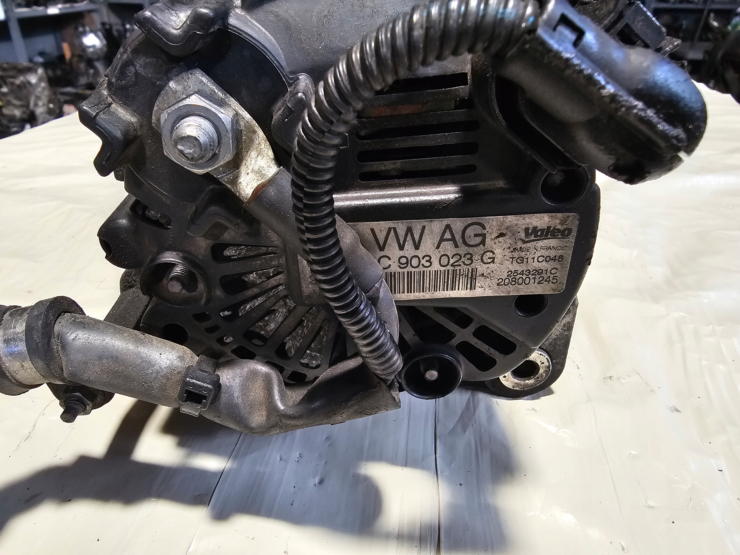 Alternator VW Golf VI Passat B7 Tiguan 1.4 TSI CAX